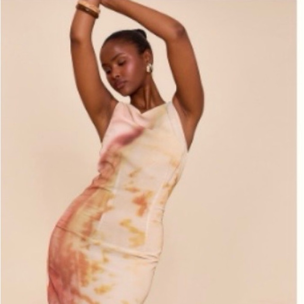 PrettyLittleThing Tie-Dye Dress